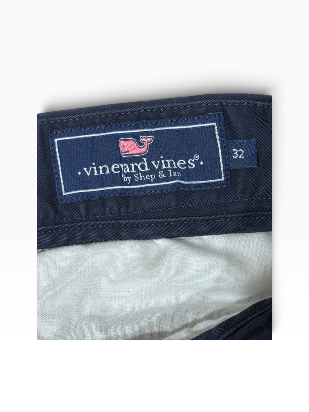 Vineyard Vines Classic Men's Navy Cotton Shorts - Picture 5 of 5